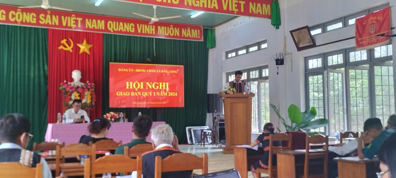 Tổ chức Hội nghị giao ban quý I năm 2024